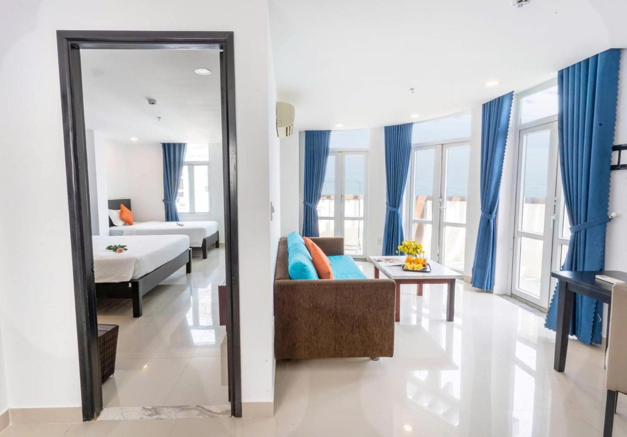 Queen Palace Sea View Hotel Đà Nẵng Exterior foto