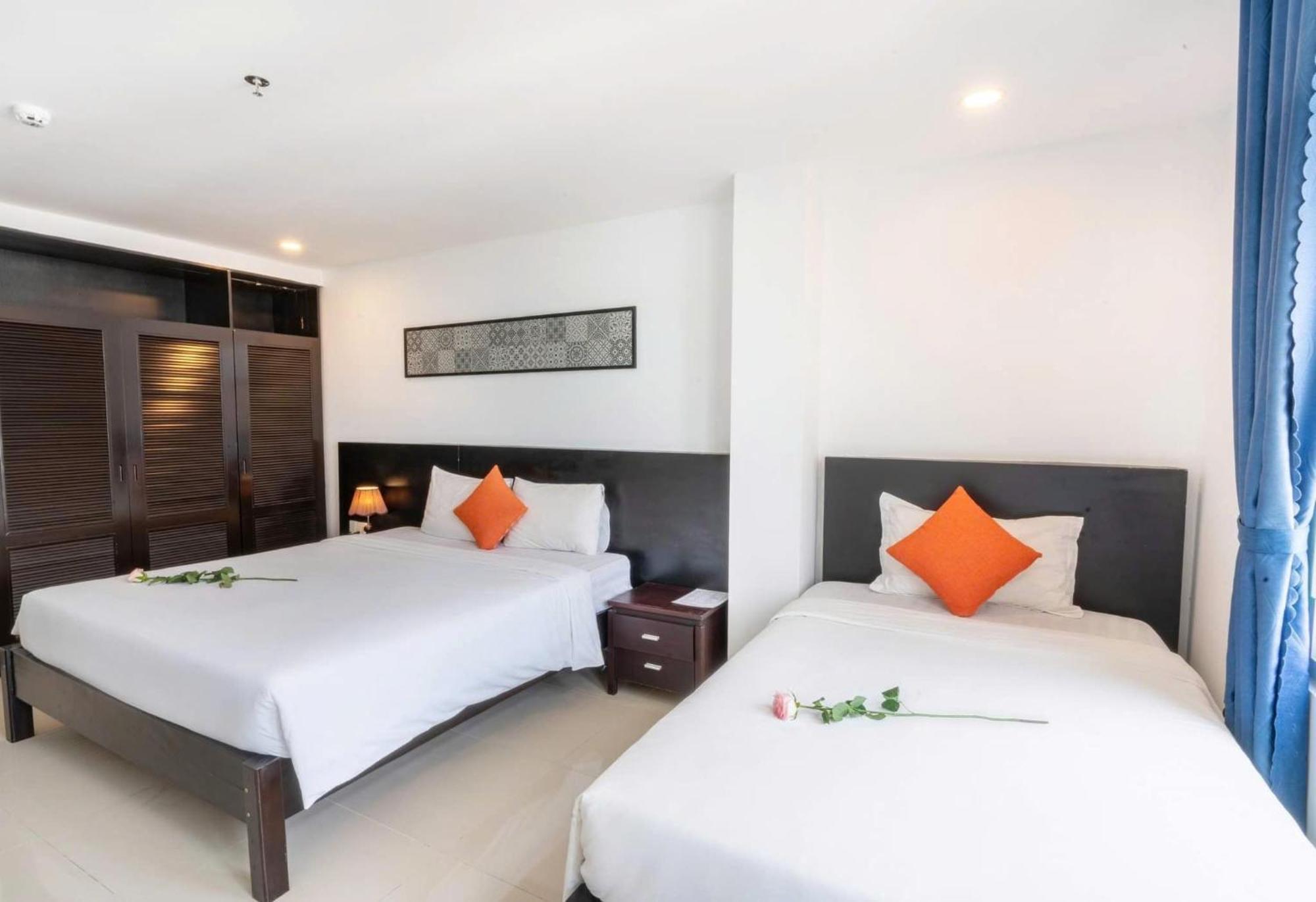 Queen Palace Sea View Hotel Đà Nẵng Exterior foto