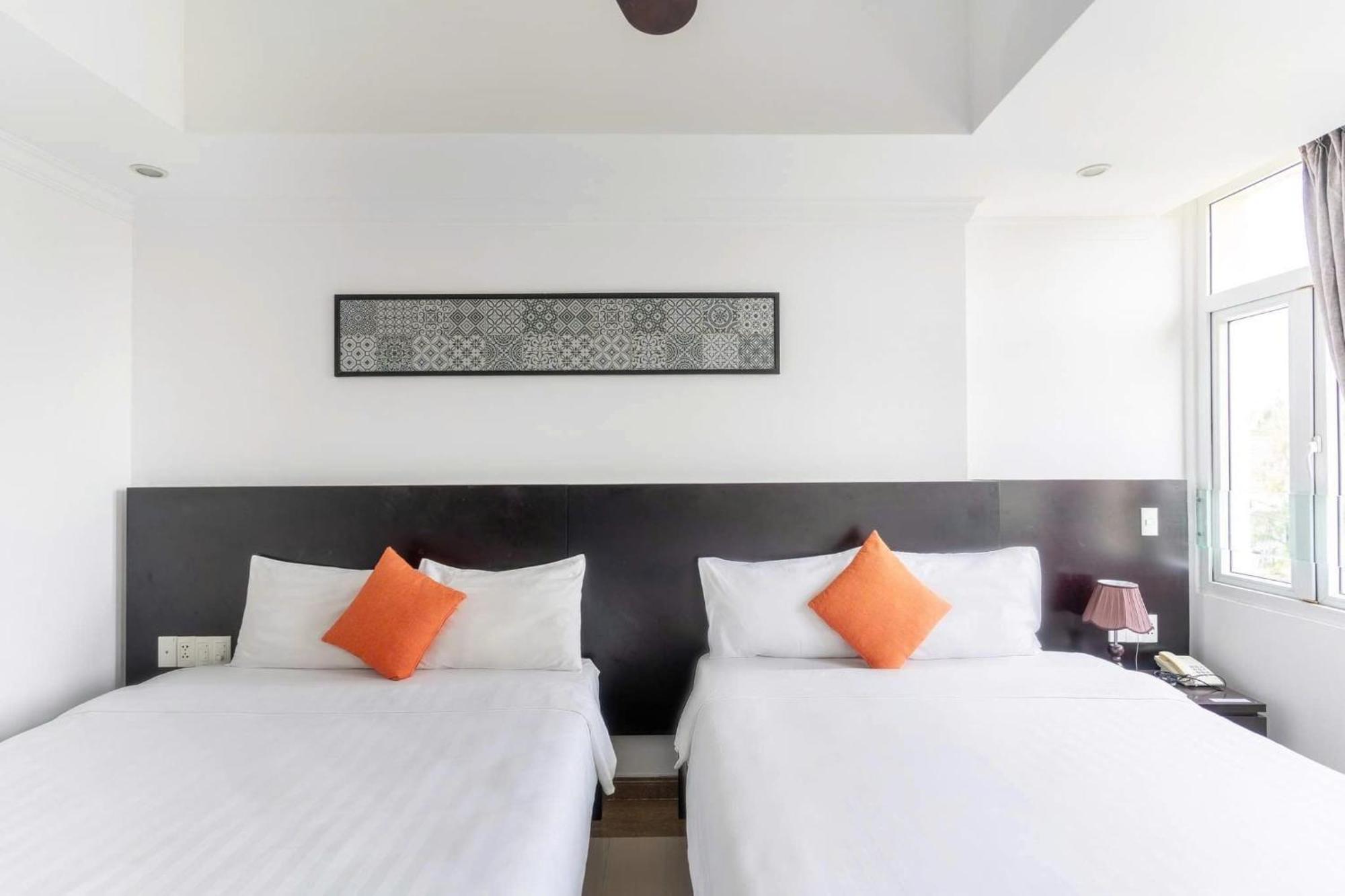 Queen Palace Sea View Hotel Đà Nẵng Exterior foto
