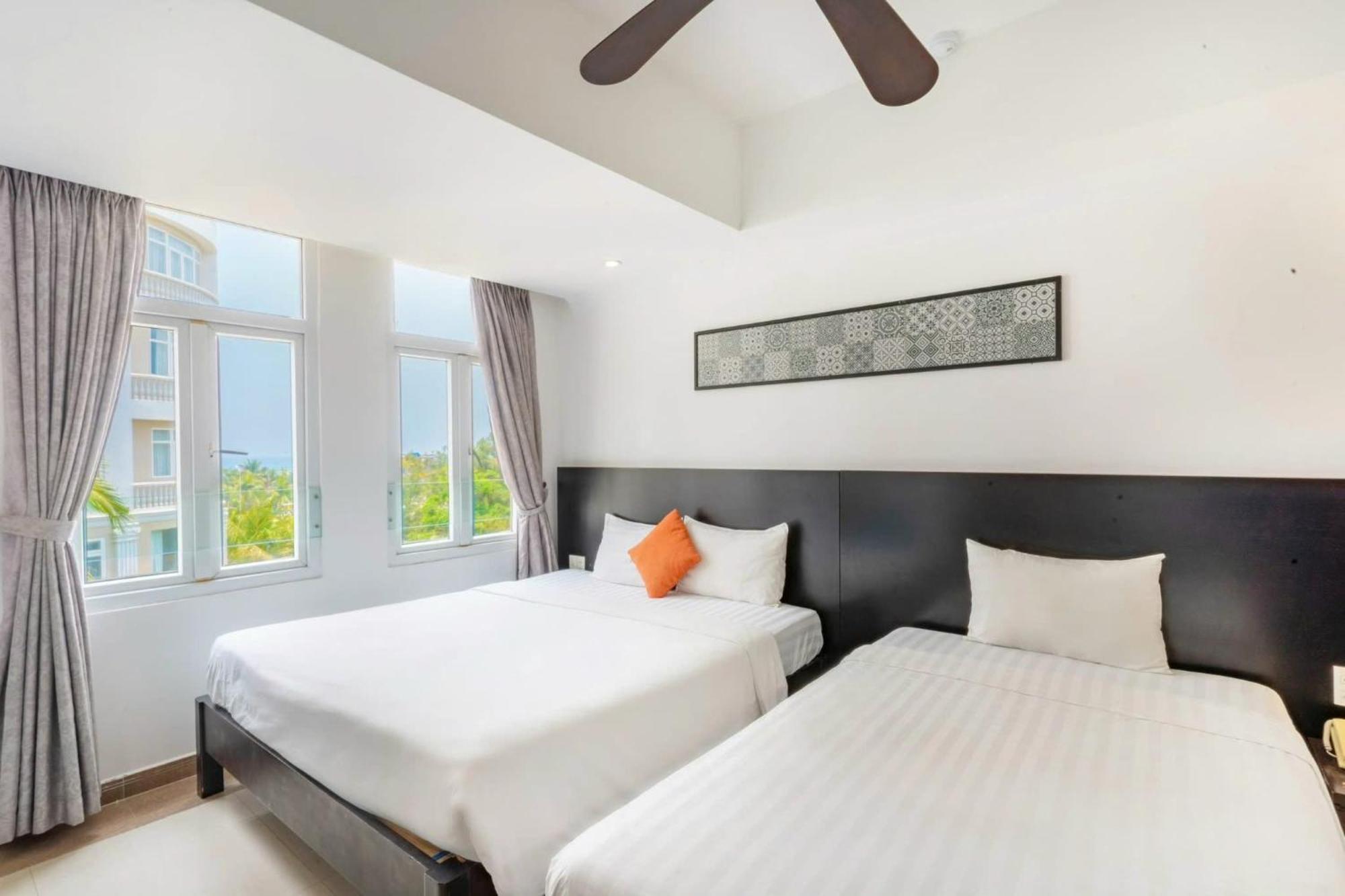 Queen Palace Sea View Hotel Đà Nẵng Exterior foto